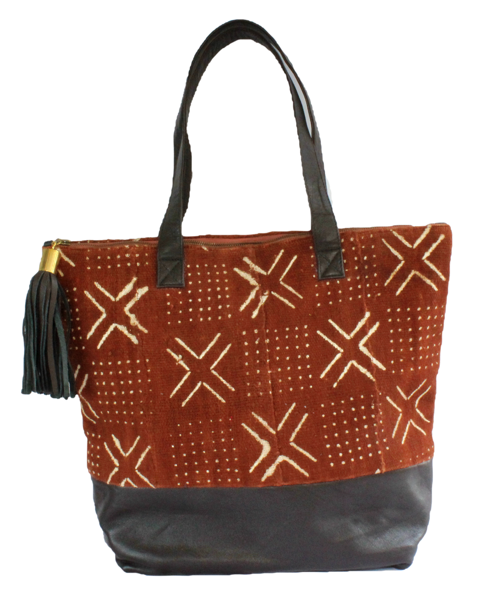 Tote Bag Mud Cloth Brown – Craftsbutik