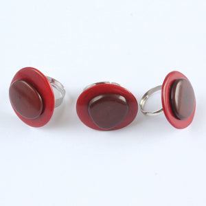 Ring Sustainable Tagua Nut - Vortice